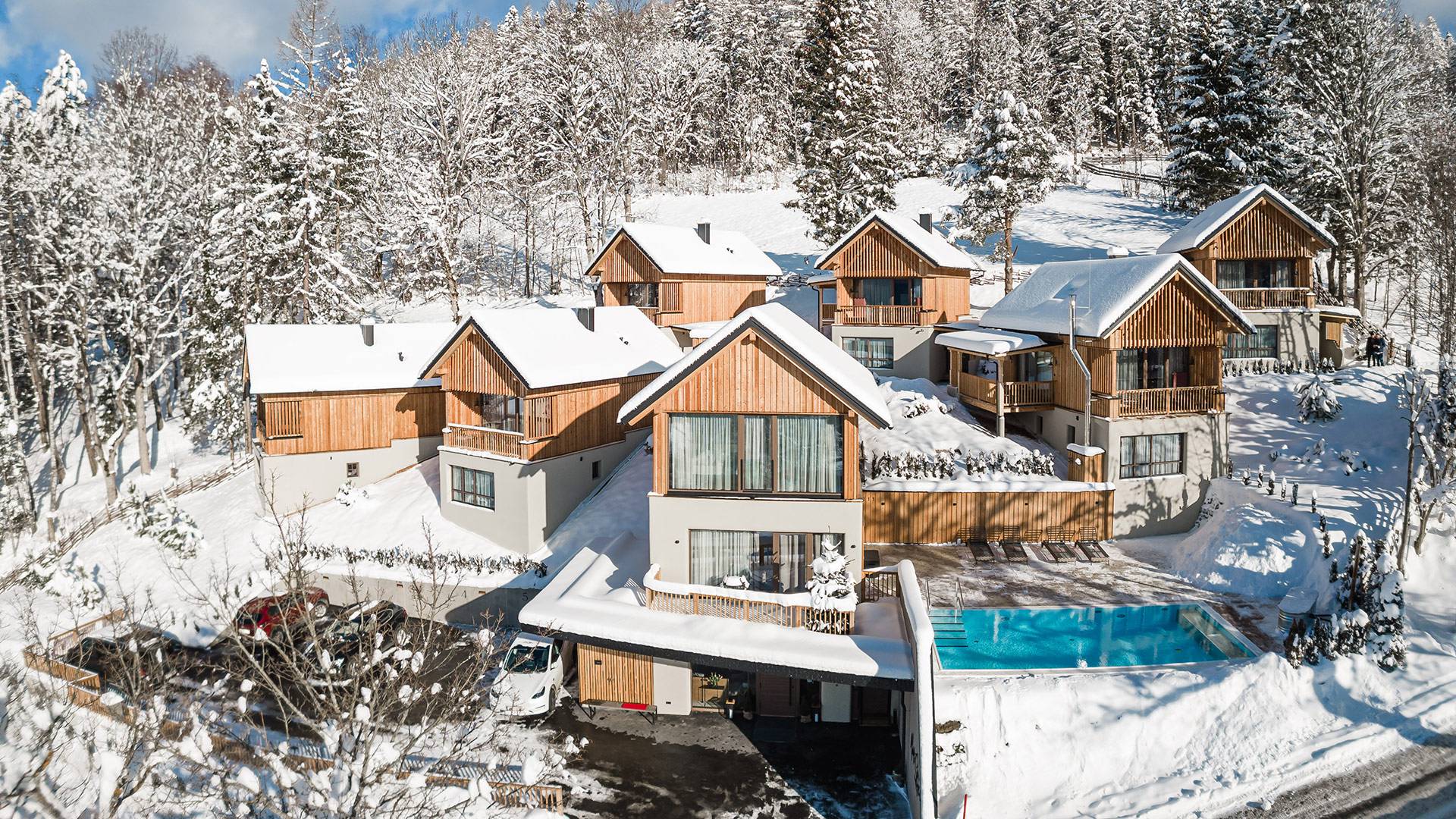 Romantikurlaub im Montestyria, das Romantik-Resort in Mariazell Montestyria Chalet-Hotel Mariazell